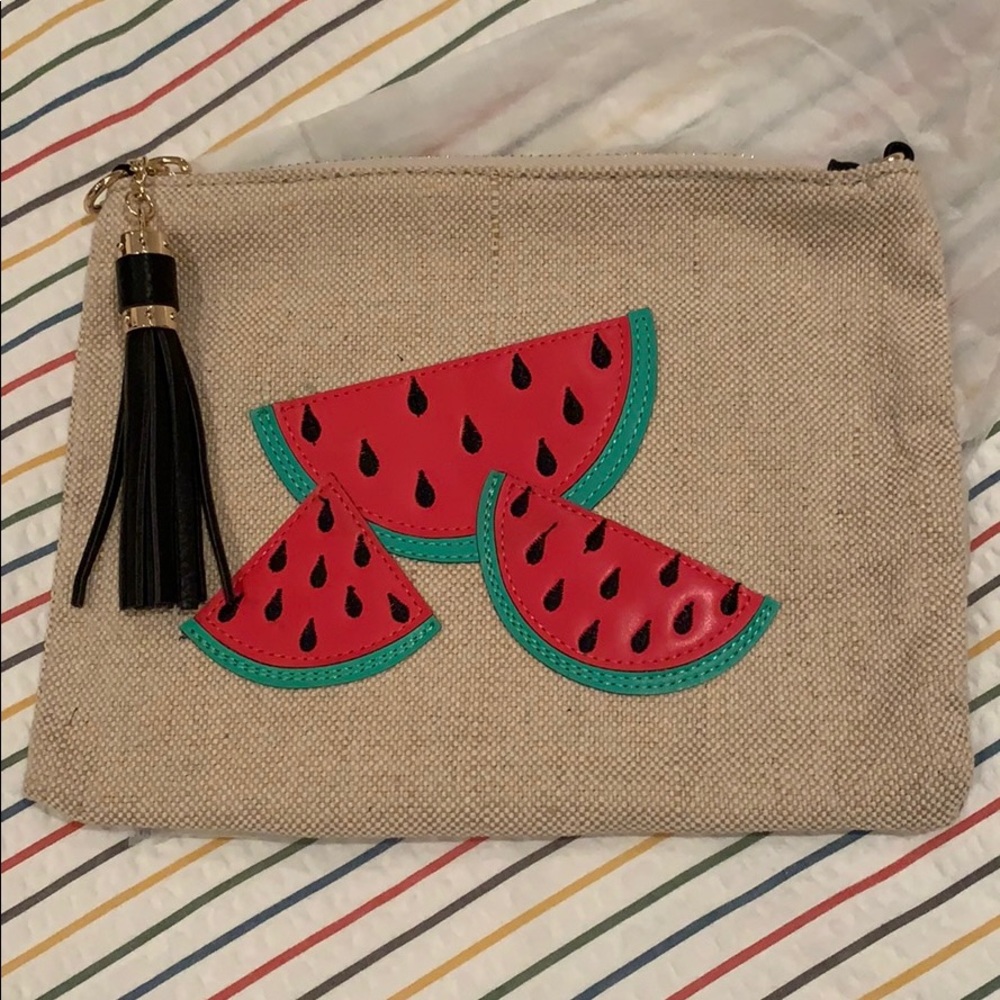 Watermelon 🍉 & tassel clutch